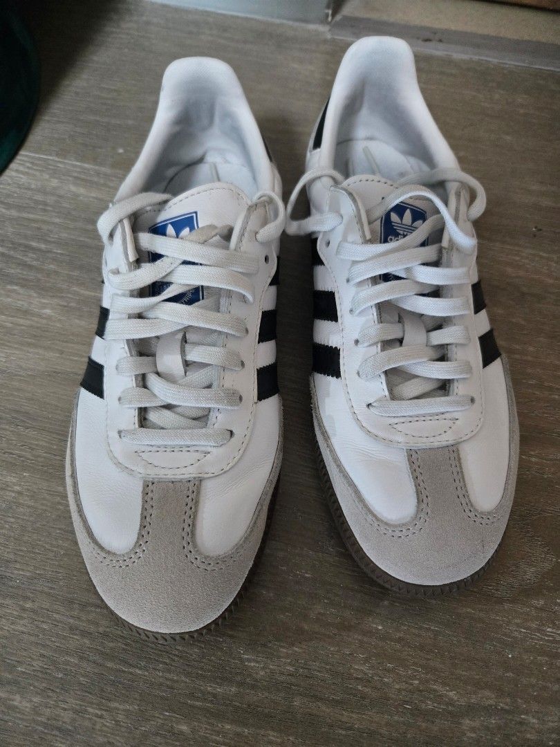 Adidas Samba s37 or 23.5cm (Category: Sneakers) located in Manila. Submitted by luxtimeless (Listing ID 1464999279, Image 2). Description: Auth Adidas Samba lady owned size 23.5cm (im a size 37 in regular shoes and this fits well).