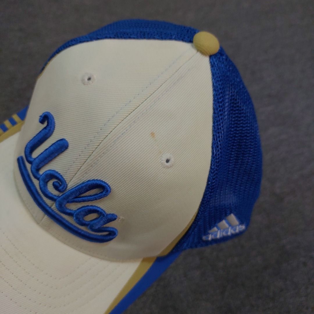 Adidas UCLA Bruins Trucker Hat Cap Blue White (Category: Caps & Hats) located in Cebu City. Submitted by thrift.thriftly (Listing ID 1465002553, Image 3). Description: condition: good as new issues: minimal dirt/stain type: fitted - l/xl .