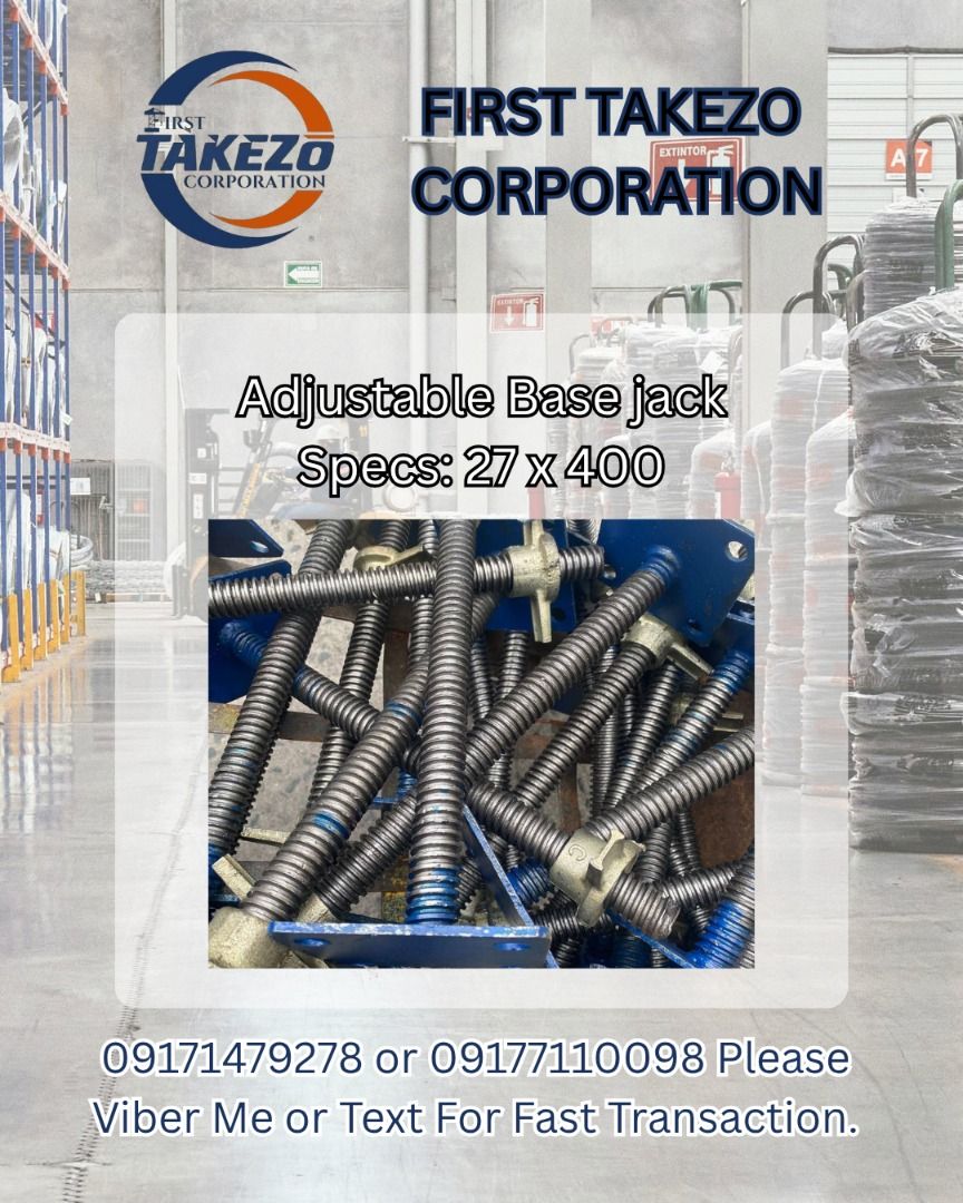 Adjustable Base jack Specs: 27 x 400 (Category: Everything Else Others) located in Manila. Submitted by joeyroque09 (Listing ID 1465006541, Image 1). Description: Adjustable Base jack Specs: 27 x 400.
