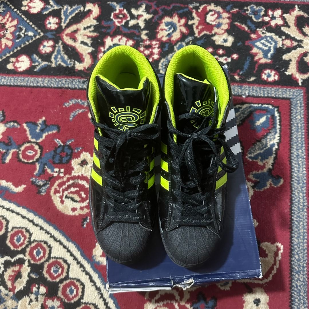 ADWYSD X ADIDAS (Category: Sneakers) located in Caloocan City. Submitted by pulito.streetwear (Listing ID 1465114573, Image 2). Description: ADWYSD X ADIDAS SUPERSTAR size 10 excellent condition .