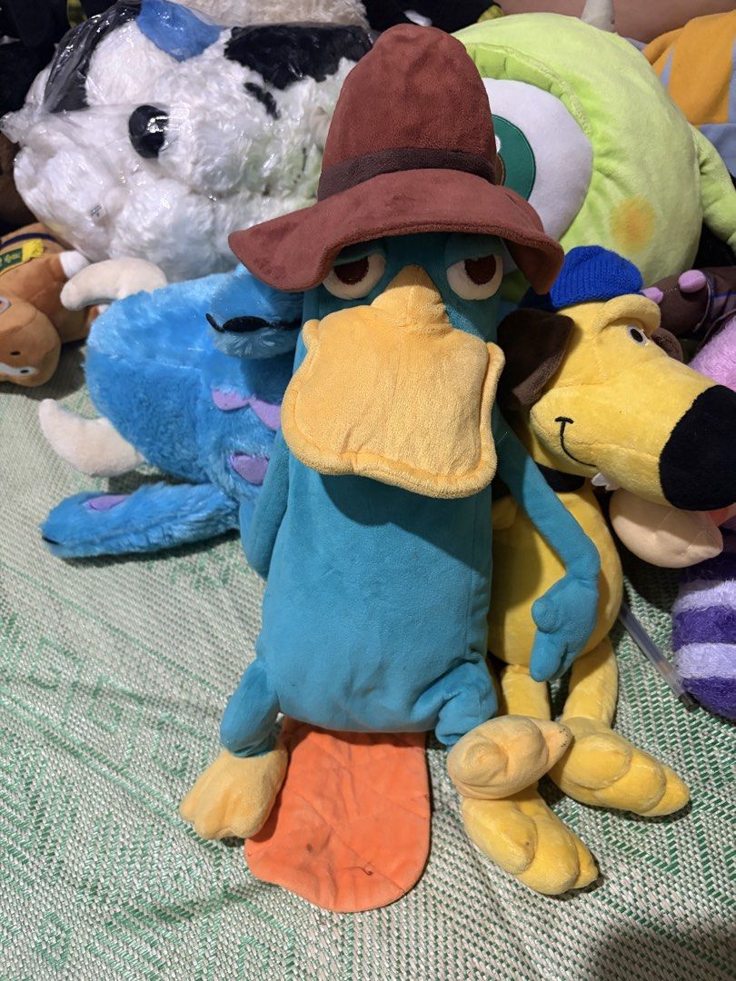 Agent P Perry the Platypus plush toy with hat (Category: Plushies & Soft Toys) located in Manila. Submitted by _comfort.corner (Listing ID 1465063117, Image 1). Description: 📌 PAYMENT FIRST BASIS 📌 DP FOR 3 DAYS RESERVATION 📌 NO COD 📌 PRICE + SF 💸 MOP: Gcash/PNB 🚚 Via J&T/Flash/Lalamove .