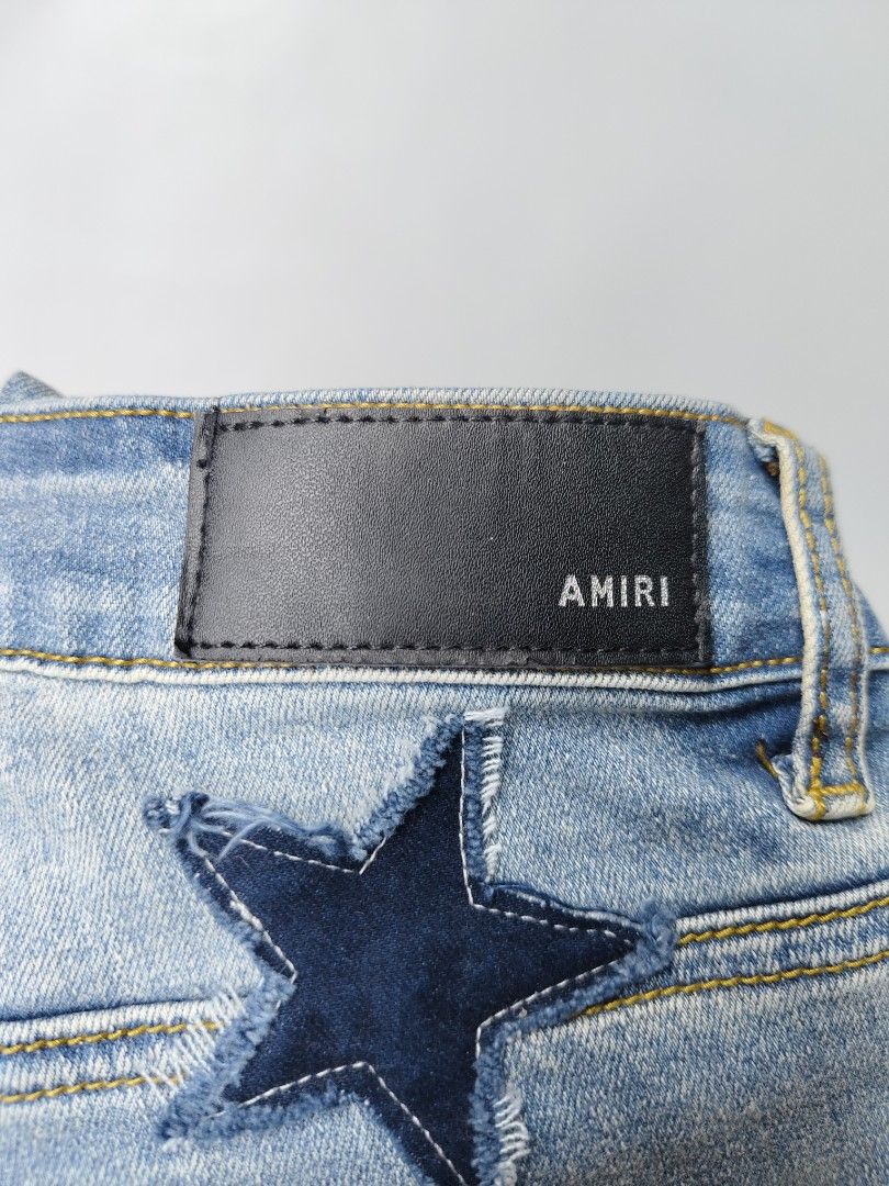 AMIRI stretchable (size 28) (Category: Jeans) located in Baguio. Submitted by archival_thrifted.ph. (Listing ID 1465014988, Image 2). Description: FOR SALE‼️ .AMIRI STRETCHABLE . EXCELLENT CONDITION .SIZE 28 ON TAG .PHP 1280 PLUS SF .❌❌ COP/COD .MOP GCASH .COURIER J&T .BAGUIO AREA .DM FOR SURE BUYER TY.