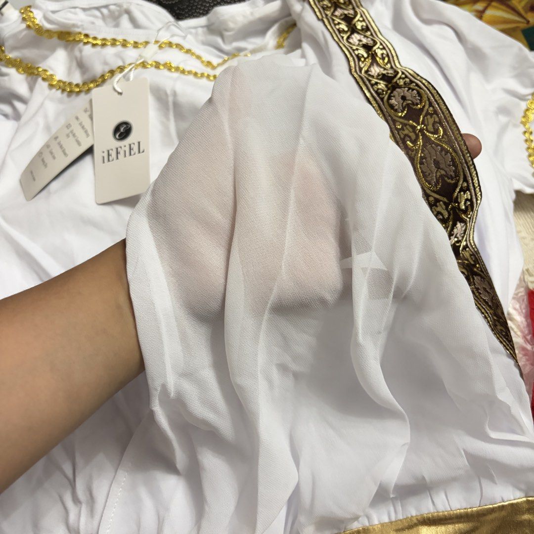 Angel or ancient costume (Category: Sets & Coordinates) located in Taytay. Submitted by murahubblueapppage (Listing ID 1465150007, Image 3). Description: Branded Medium on tag( pwede naman kahit small to medium) Unisex With wings plus 250.