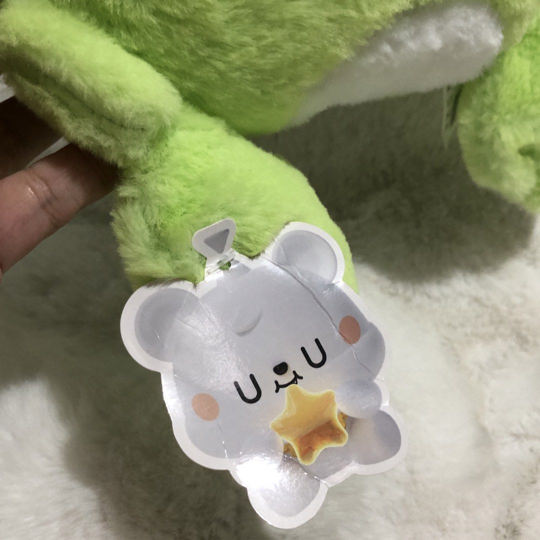 Animal Plush Frog (Category: Everything Else Others) located in Quezon City. Submitted by kitsune.treasures (Listing ID 1465033115, Image 3). Description: *First to pay policy! *1 day reservation only. Failure to pay on time, auto cancel. 📍Quezon City * MOD: J&T | Lalamove * MOP: GCASH | BPI 📦ON HAND AND READY TO SHIP! CONDITION: WHAT YOU SEE IS WHAT YOU GET. Dimensions: Kindly check the photos for the actual measurements. Please check all the 