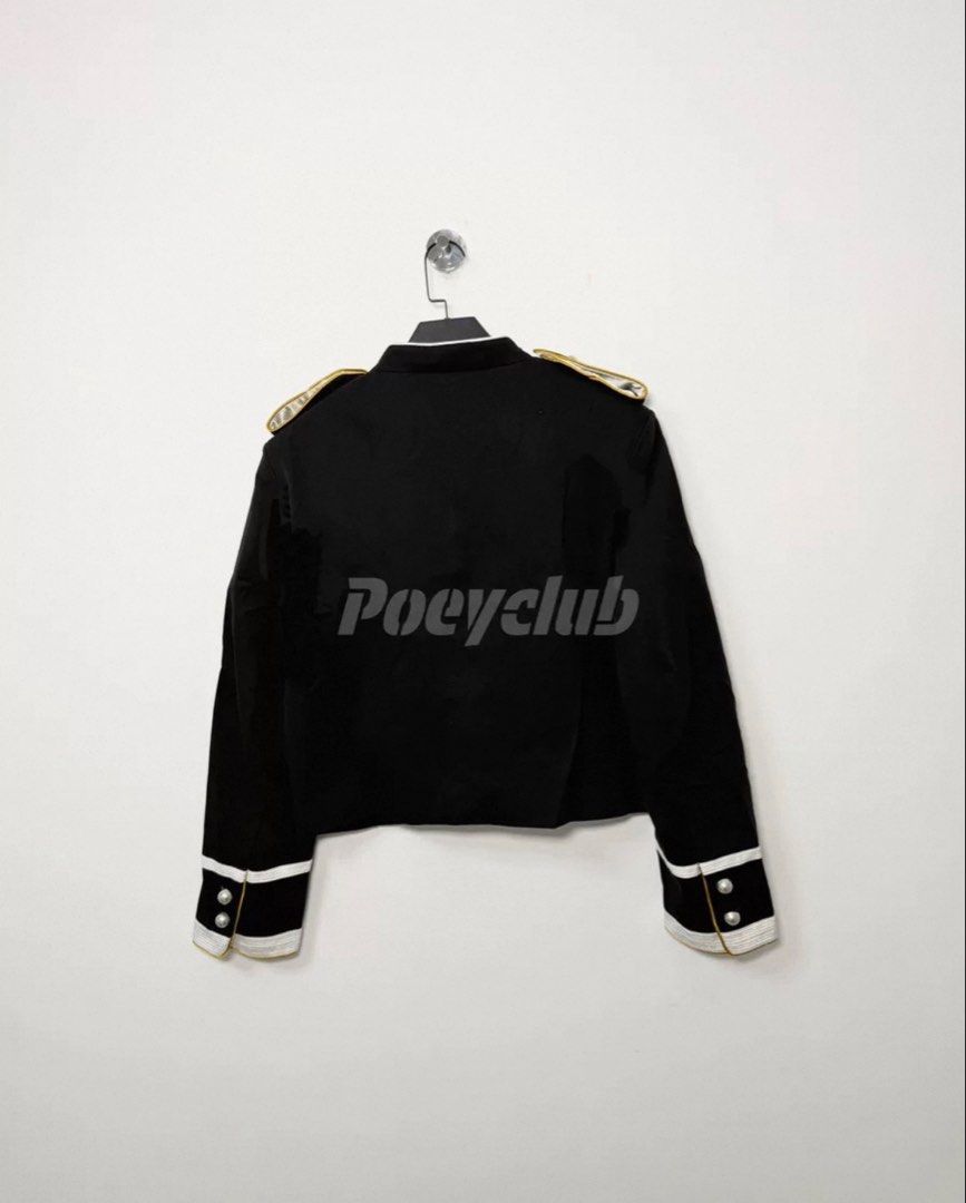 Ann Demeulemeester Bine Marsina Jacket (Category: Luxury Apparel) located in Manila. Submitted by closett_plug (Listing ID 1465046083, Image 2). Description: The entire garment features 15 metal buttons (these are not commonly found on the market), custom-made 20mm. arched mushroom-shaped alloy buttons small - large available! dm me for size chart! - Pre-order 7-10 Days ETA (consolidated box) - 50% deposit required - I get these from overseas, st