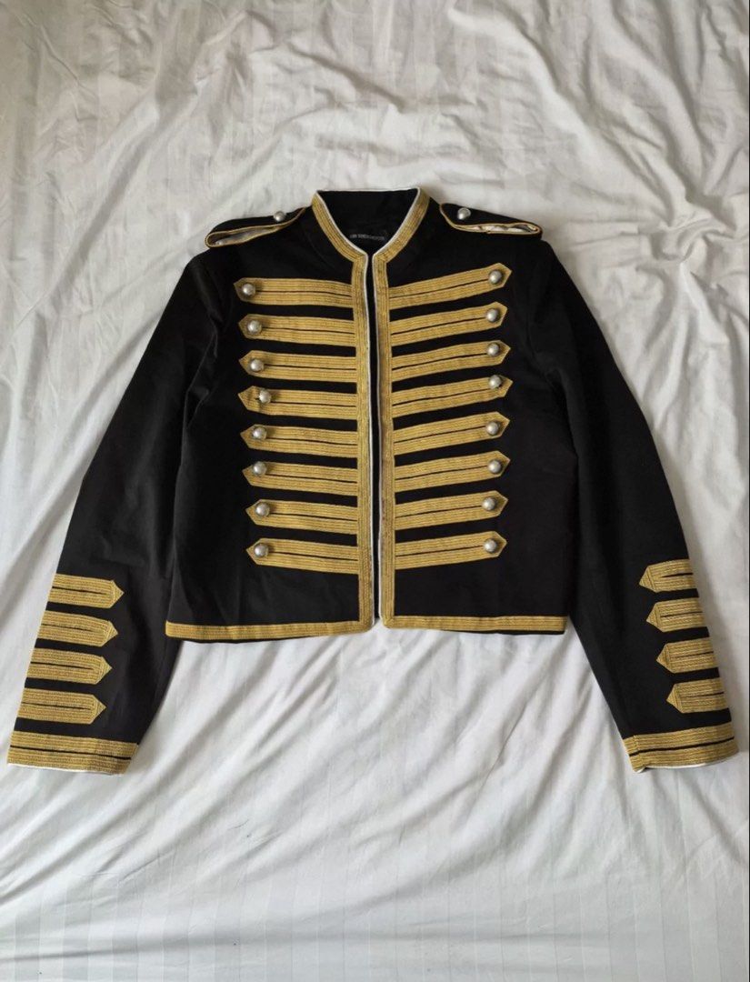Ann Demeulemeester SS26 Napoleon Jacket (Category: Luxury Apparel) located in Manila. Submitted by closett_plug (Listing ID 1464971206, Image 1). Description: dm me for the size chart! - Pre-order 7-10 Days ETA (consolidated box) - 50% deposit required - I get these from overseas, strictly no cancellation, return & refund - Refrain from chatting if you have doubts, let’s not waste each other’s time - Joy mine / offers will be BLOCKED MOP: GCash, 