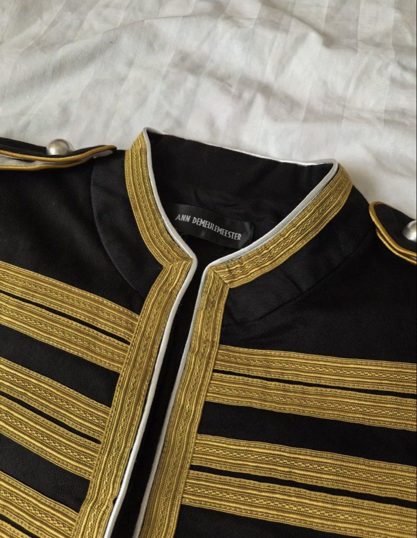 Ann Demeulemeester SS26 Napoleon Jacket (Category: Luxury Apparel) located in Manila. Submitted by closett_plug (Listing ID 1464971206, Image 3). Description: dm me for the size chart! - Pre-order 7-10 Days ETA (consolidated box) - 50% deposit required - I get these from overseas, strictly no cancellation, return & refund - Refrain from chatting if you have doubts, let’s not waste each other’s time - Joy mine / offers will be BLOCKED MOP: GCash, 