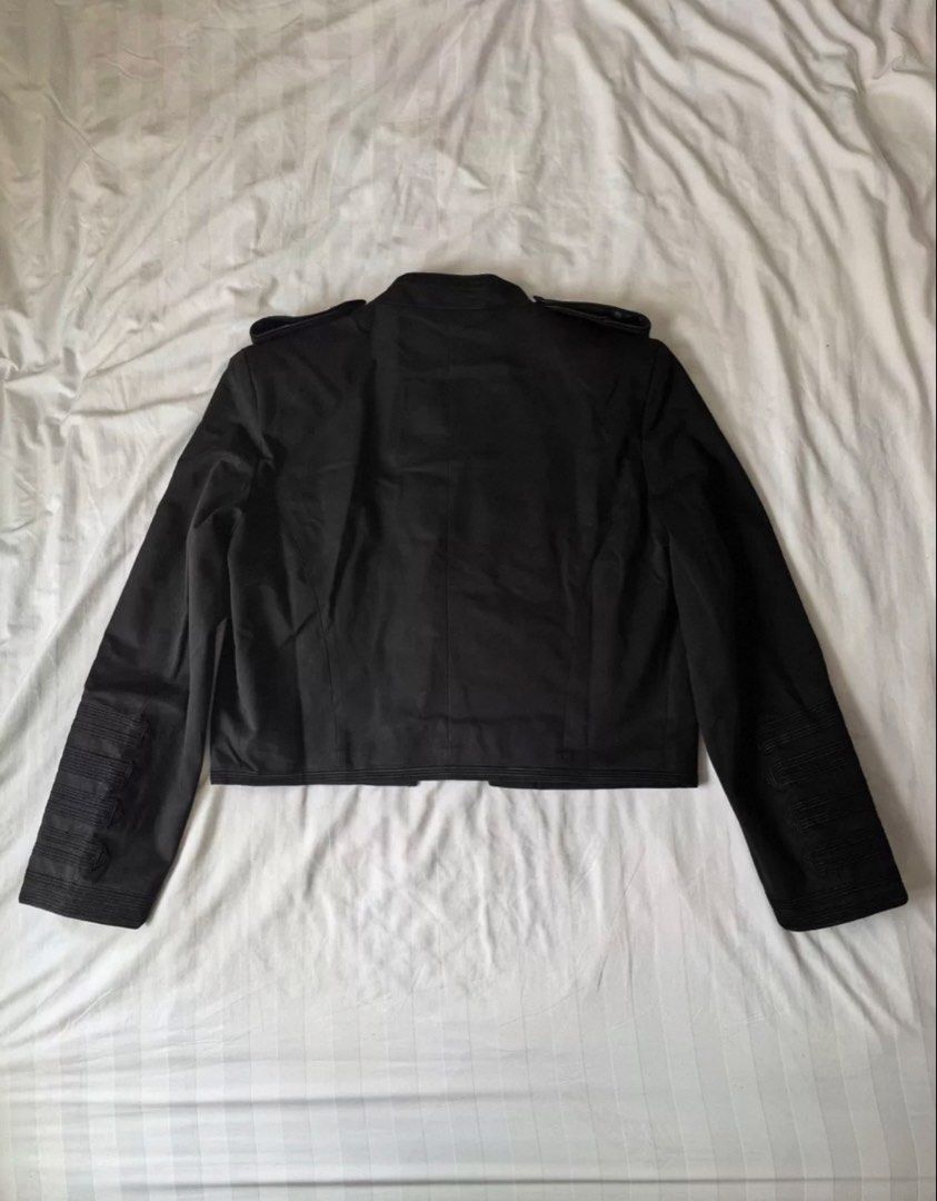 Ann Demeulemeester SS26 Napoleon Jacket (Category: Luxury Apparel) located in Manila. Submitted by closett_plug (Listing ID 1464971305, Image 2). Description: Dm me for the size chart! - Pre-order 7-10 Days ETA (consolidated box) - 50% deposit required - I get these from overseas, strictly no cancellation, return & refund - Refrain from chatting if you have doubts, let’s not waste each other’s time - Joy mine / offers will be BLOCKED MOP: GCash, 