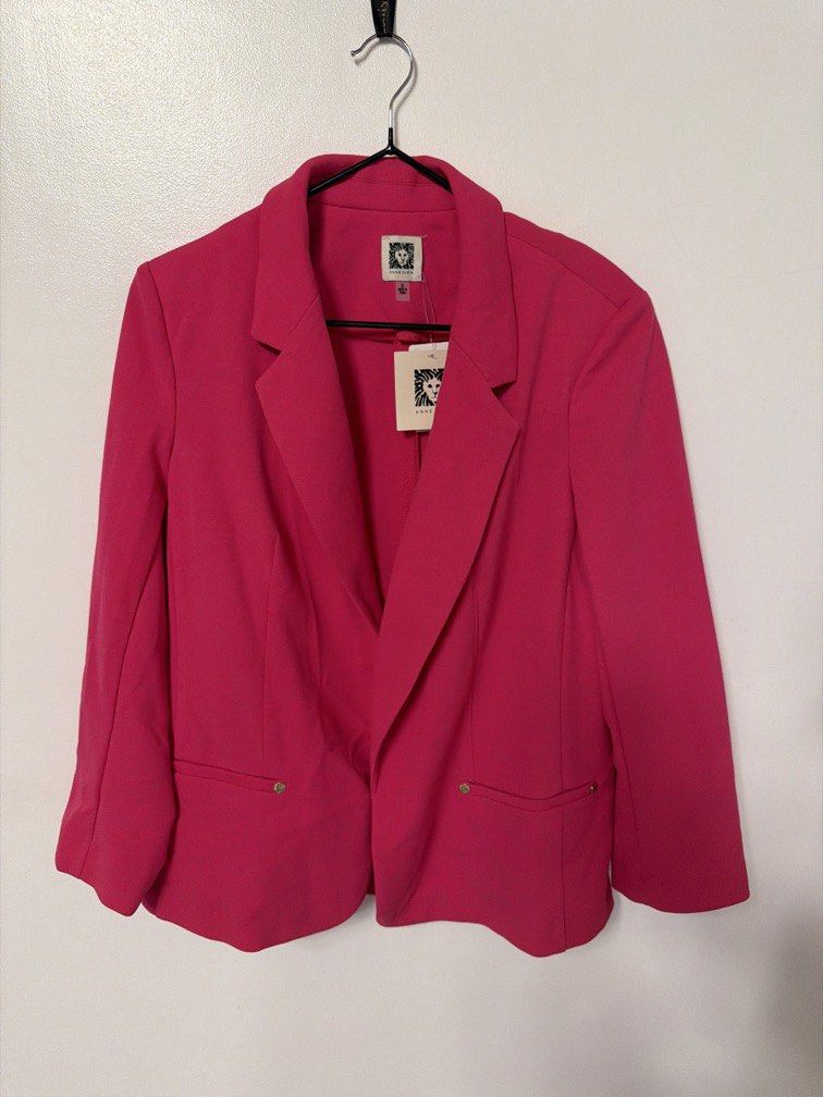 Anne Klein Blazer (Category: Coats, Jackets and Outerwear) located in Makati City. Submitted by prelovedandlovedbyt (Listing ID 1465056818, Image 1). Description: Authentic Brand New With TAG Bought from the US BOUGHT FOR 100 USD + TAX .