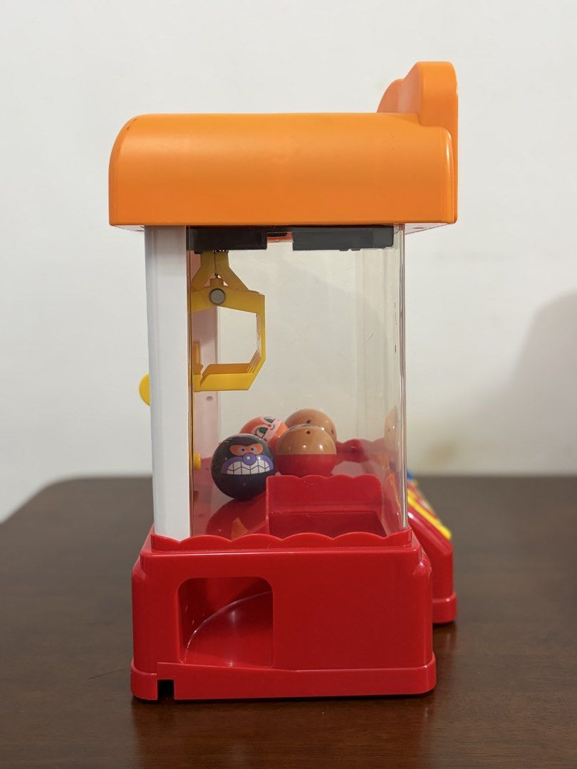 Anpanman Claw Machine or Crane Game from Japan (Category: Interactive Toys) located in Binan City. Submitted by ia.collectibles (Listing ID 1465007928, Image 3). Description: Working but there’s an issue with the mechanical part (upper part) as sometimes it gets stuck. .
