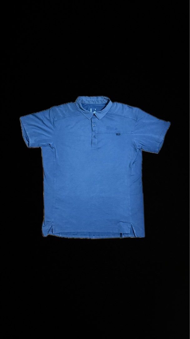 Arc'teryx Captive SS Polo Men's Size Large Blue (Category: Tshirts & Polo Shirts ) located in Caloocan City. Submitted by gabbieerfritter (Listing ID 1465141769, Image 1). Description: - Brand: Arc'teryx - Style: Captive Short Sleeve Polo Shirt - Color: Blue - Size: Men's Large - Material: Lightweight knit fabric - Features: Classic button placket with branded buttons, small logo tab on chest - Origin: Made in Indonesia - Condition: Clean tags, g