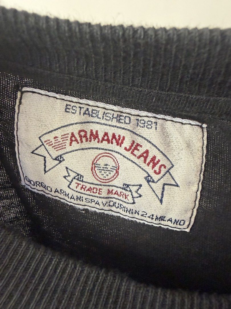 Armani black shirt (Category: Shirts) located in Manila. Submitted by coolandchic (Listing ID 1465083926, Image 2). Description: .