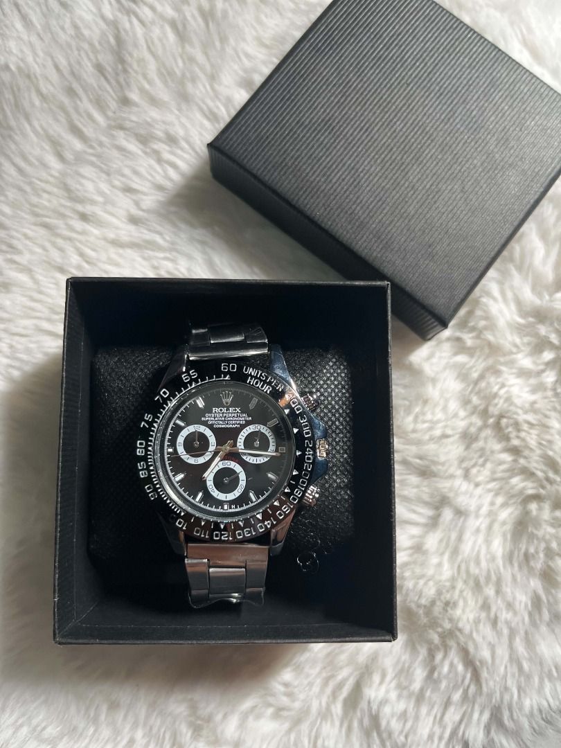 Assorted Watch Lot Rolex Casio / Rolex top grade (Category: Women's Watches) located in Caloocan City. Submitted by mr.yuanskie23 (Listing ID 1465006446, Image 1). Description: - Available styles: Rolex and Casio designs - Colors & Dials: Gold tone, silver steel, black, and white dials - Materials: Stainless steel bracelets and metal bands - Packaging: Includes original box or tin container - Best for: Daily wear or gifting options.
