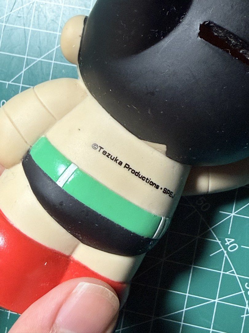 Astroboy coin bank (Category: Other Merchandise) located in Baguio. Submitted by nothingphil (Listing ID 1465130728, Image 2). Description: - got it as is - with stains - make your offer.
