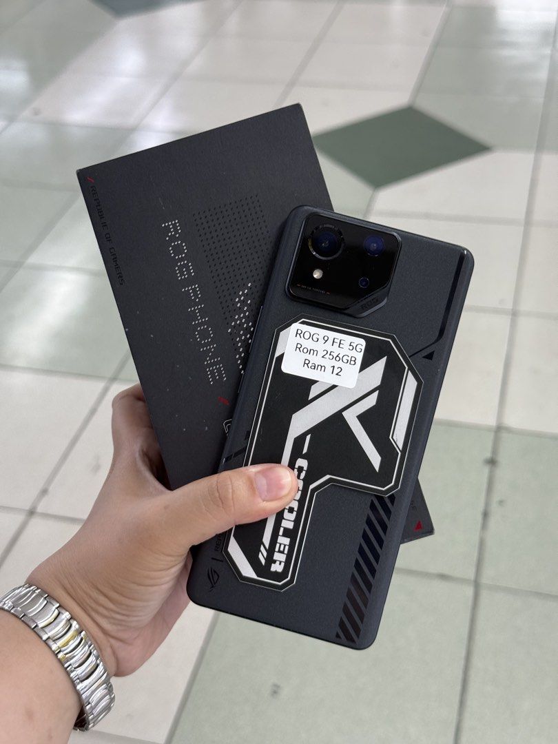 Asus Rog 9 FE 5G 12/256 No Issue (Category: Asus) located in Pasig City. Submitted by fairgadgetshop (Listing ID 1465008646, Image 1). Description: 📱Asus Rog 9 FE 5G 12/256 - PreOwned ✨ Good Batthealth 📌 Dualsim 🔒 Factory Unlocked ✅ Face ID working ✅ True Tone working ✅ No iCloud/account lock ✅ Fully resettable ✅ Check all you want ✅ Openline anysim 🔍 Check the unit thoroughly before payment. You’re welcome to test the phone and check its fun