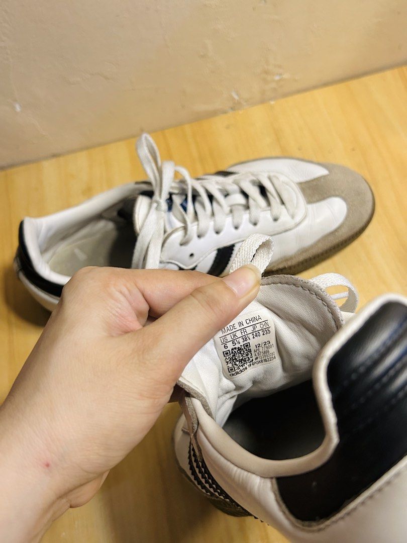 Authentic Adidas Samba (Category: Sneakers) located in Manila. Submitted by cattycreations (Listing ID 1465051497, Image 2). Description: Authentic Adidas Samba Size: (check in photos) Us: 6 Uk: 5.5 Jp: 240 Shipping thru J&T Add SF Metro Manila 120 Provincial 180.