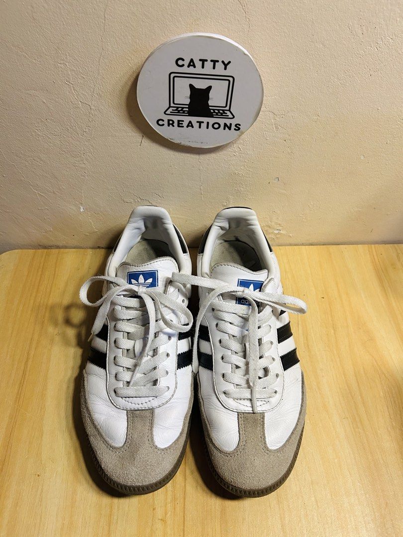 Authentic Adidas Samba (Category: Sneakers) located in Manila. Submitted by cattycreations (Listing ID 1465051497, Image 3). Description: Authentic Adidas Samba Size: (check in photos) Us: 6 Uk: 5.5 Jp: 240 Shipping thru J&T Add SF Metro Manila 120 Provincial 180.