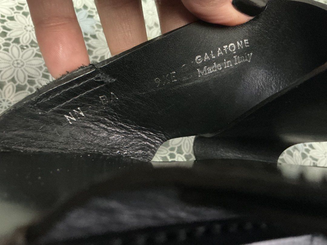 Authentic Bally slides men (Category: Slippers & Slides) located in Angeles City. Submitted by goodbuysathome (Listing ID 1464994818, Image 3). Description: Authentic Bally genuine leather slides for men Actual Measurements on photos npo Like new no heeldrag Add sf74 Gcash payment Last price posted npo free shipping ko nlng !!!.