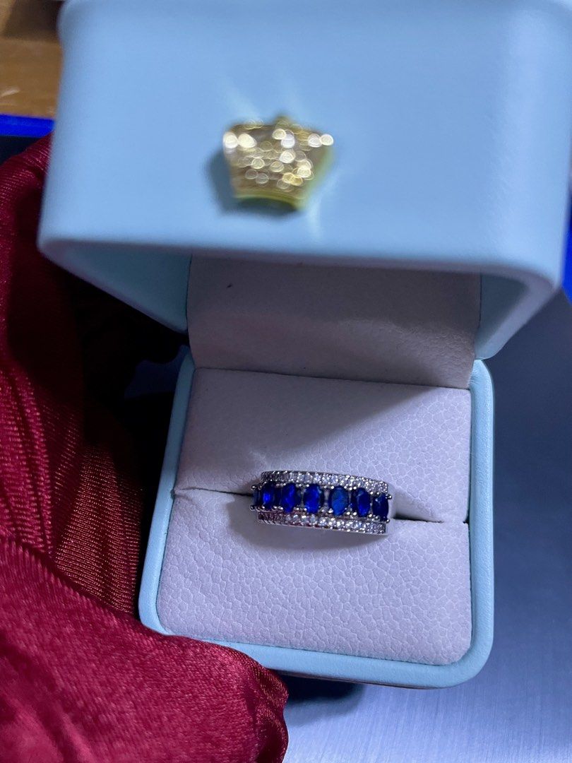 AUTHENTIC BLUE MOISSANITE ADJUSTABLE RING (Category: Rings) located in Cavite. Submitted by AlwaysGiveBack (Listing ID 1465025644, Image 1). Description: AUTHENTIC BLUE MOISSANITE ADJUSTABLE RING Facts about Moissanite 💎 Second hardest gemstone to Diamond 💎 More brilliant than diamond 💎 More fire & sparkle than any other gemstones Details: - Perfect gift - Fits all sizes, adjustable - With GRA certificate - FREE jewelry box ₱1,500 only.