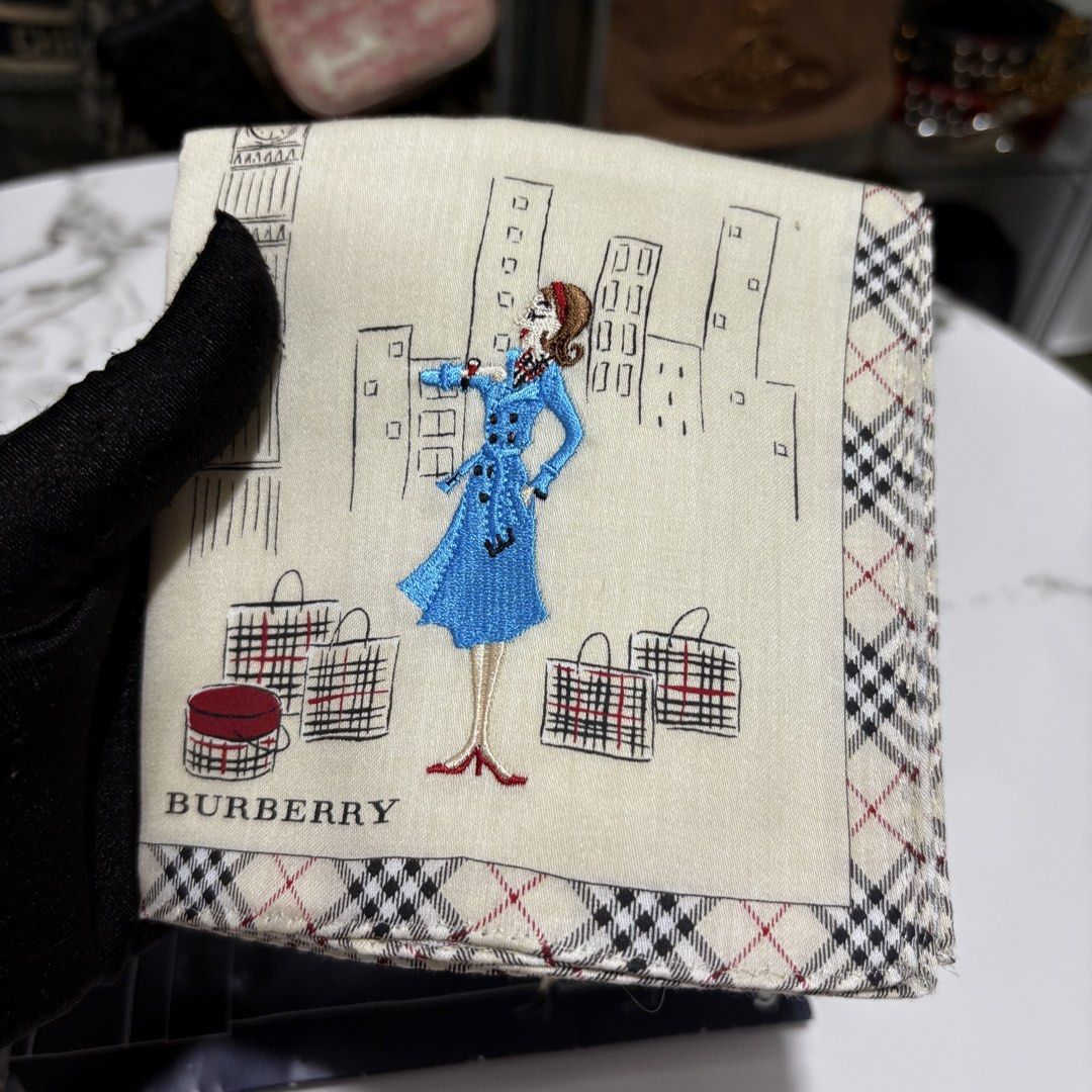 Authentic Burberry cotton handkerchief (Category: Towels, Napkins & Holders) located in Binangonan. Submitted by makoleksyon (Listing ID 1465049000, Image 2). Description: Brand new Bought in Japan Size : 20x20 inches 💯% Authentic Money back guarantee .