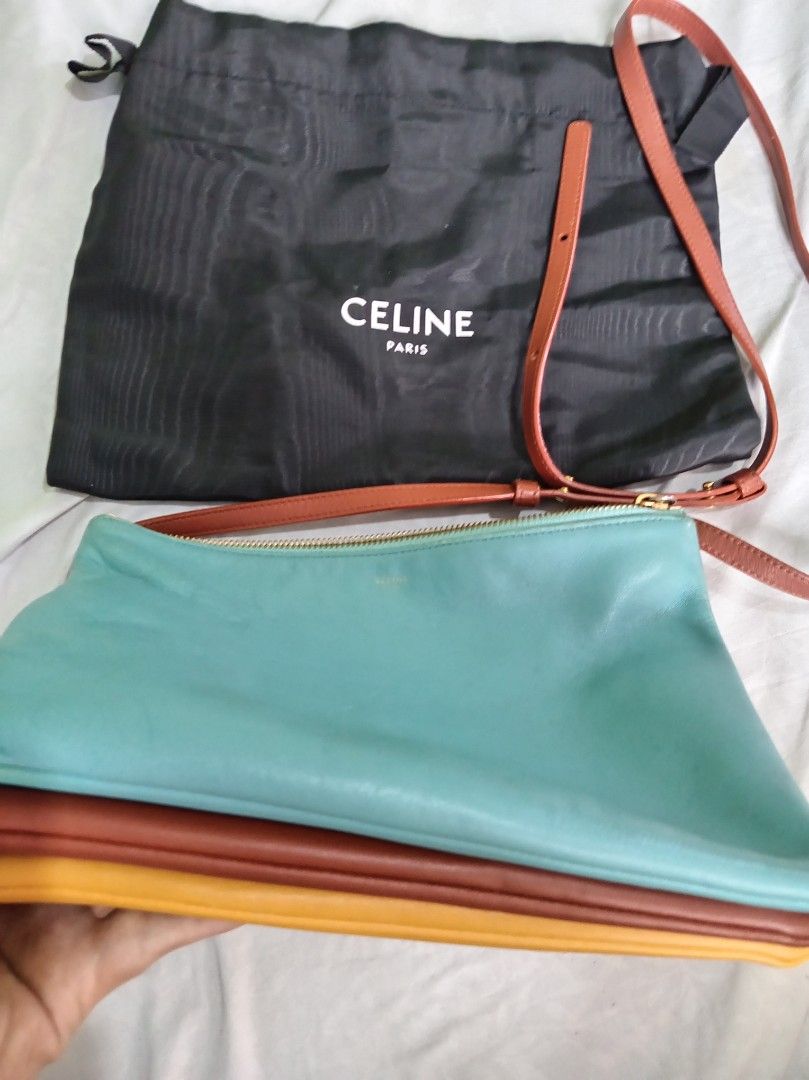 Authentic Celine Trio Bag (Category: Luxury Bags & Wallets) located in Malolos. Submitted by shoptokyothrift (Listing ID 1465013402, Image 1). Description: Authentic Celine trio.