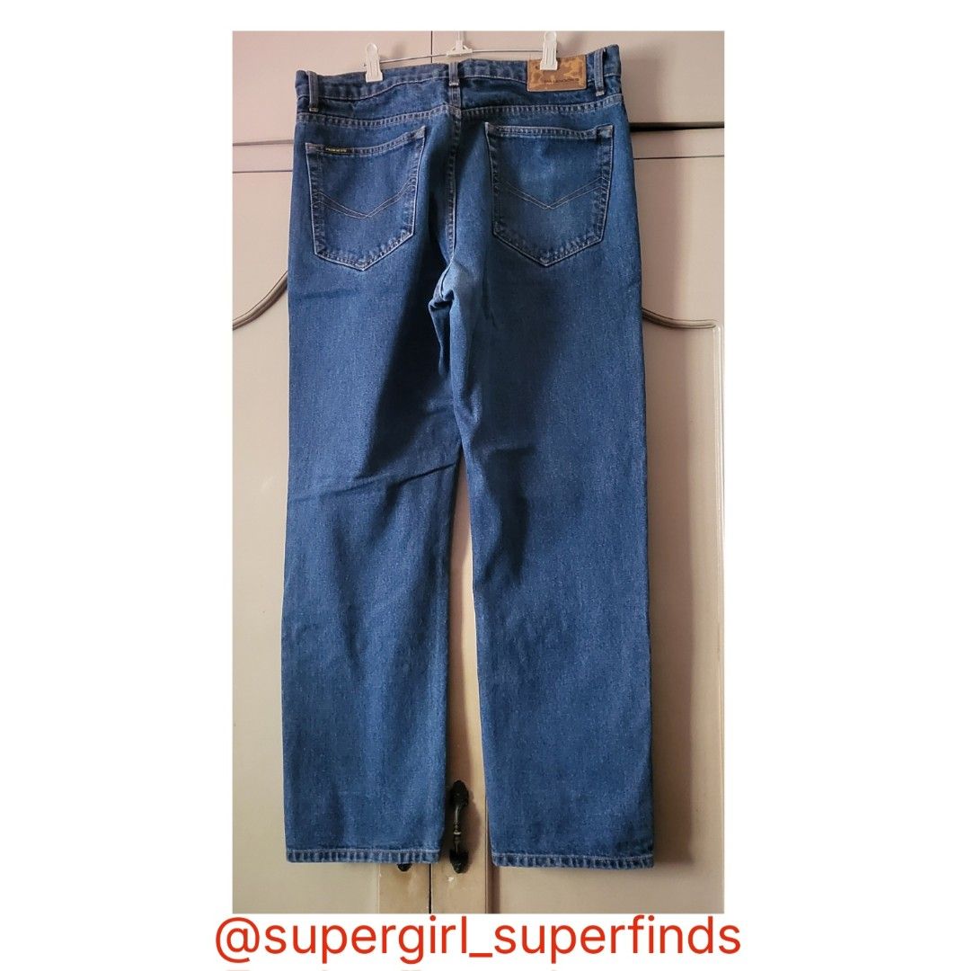Authentic Paddock's Jeans Denim Pants (Men's Size 36) (Category: Jeans) located in Las Pinas. Submitted by supergirl_superfinds (Listing ID 1465055810, Image 2). Description: ‼️PLEASE READ THE DETAILS BEFORE ASKING! Thank you!‼️ ----- Authentic Paddock's Jeans Denim Pants (Men's Size 36) Size: 36 (Please see last photo for dimensions) Fabric: Denim (Fabric is thick and not cheap) Color: Cobalt Blue Condition: excellent condition (please see photo