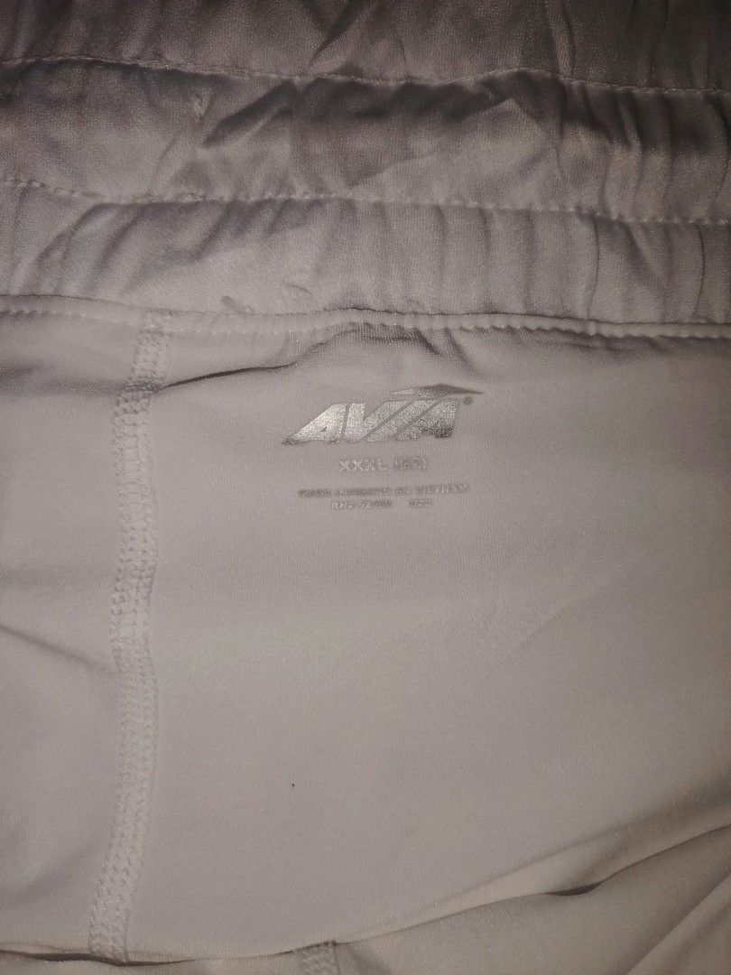 Avia White Athletic Shorts Size 3XL (Category: Activewear) located in Nasipit. Submitted by edwingonzales498-69377 (Listing ID 1465074459, Image 2). Description: - Brand: Avia - Color: Crisp white - Size: Tagged 3XL - Measurements: 40-46" waist, 14" length - Comfortable elastic waistband with thick ruching detail - Built-in inner lining for added coverage - Side hem vents for unrestricted movement during workouts - Condition: Brand new / Excellen
