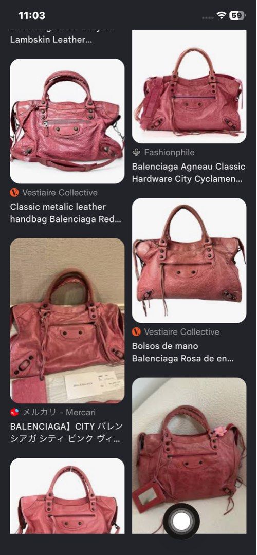 Balen city (Category: Luxury Bags & Wallets) located in Tagum. Submitted by amarasluxbag (Listing ID 1464987965, Image 2). Description: Ganda ng leather neto parang vintage Matibay With sign of use ,may faded at rubs sa corners at cracks sa rubber coat Super ganda gamitin very comfy Ykk zippers.