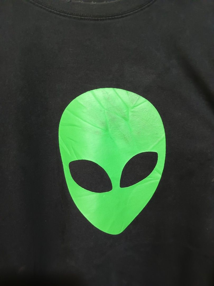 Balenciaga Alien (Category: Activewear) located in San Pablo. Submitted by thriftyjd (Listing ID 1465076043, Image 2). Description: Dimes: L31.5 x W24 Condition/color rate: 9/10 Issue: need wash , semi fade of some parts of the print.
