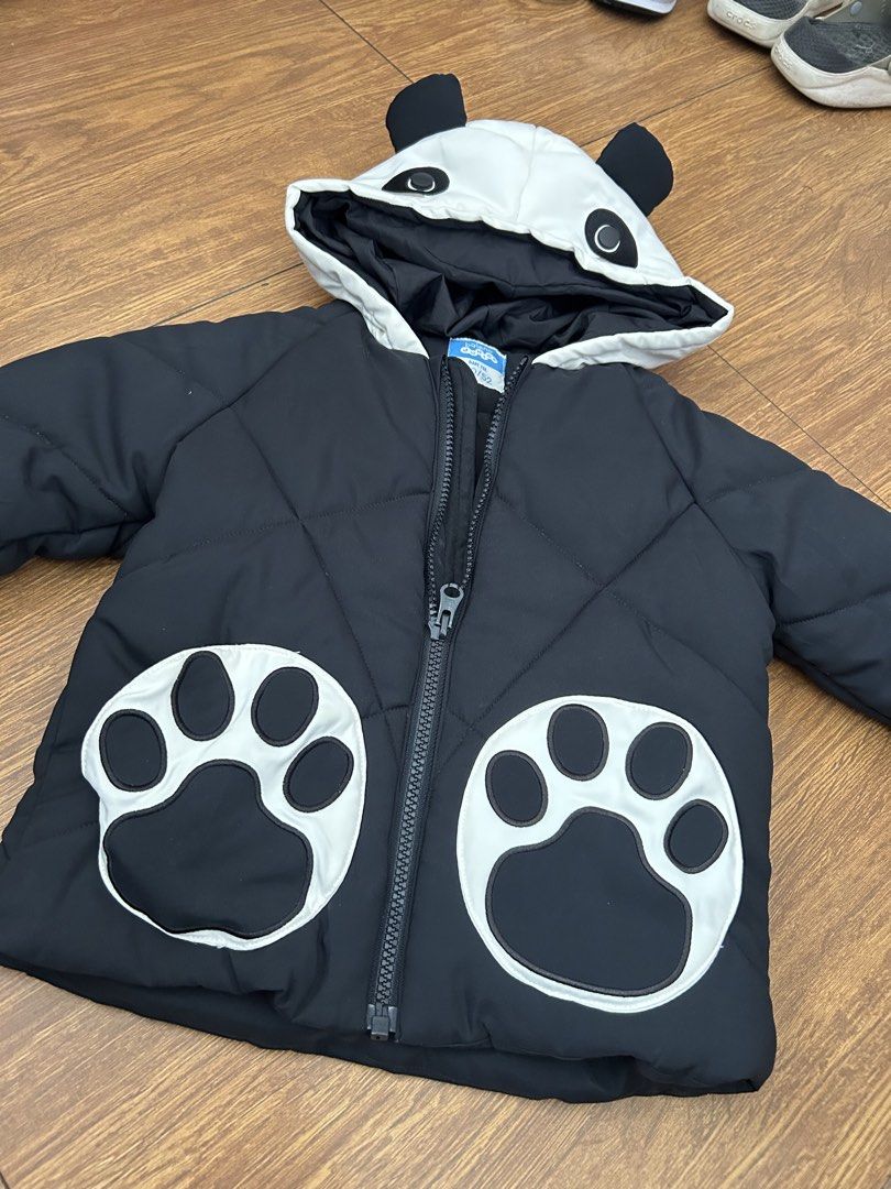 Baleno junior kids puffer panda jacket size 100 (Category: Babies & Kids Fashion) located in Angeles City. Submitted by TheAuthenticcorner2018 (Listing ID 1464985356, Image 2). Description: -no flaws -in good condition .