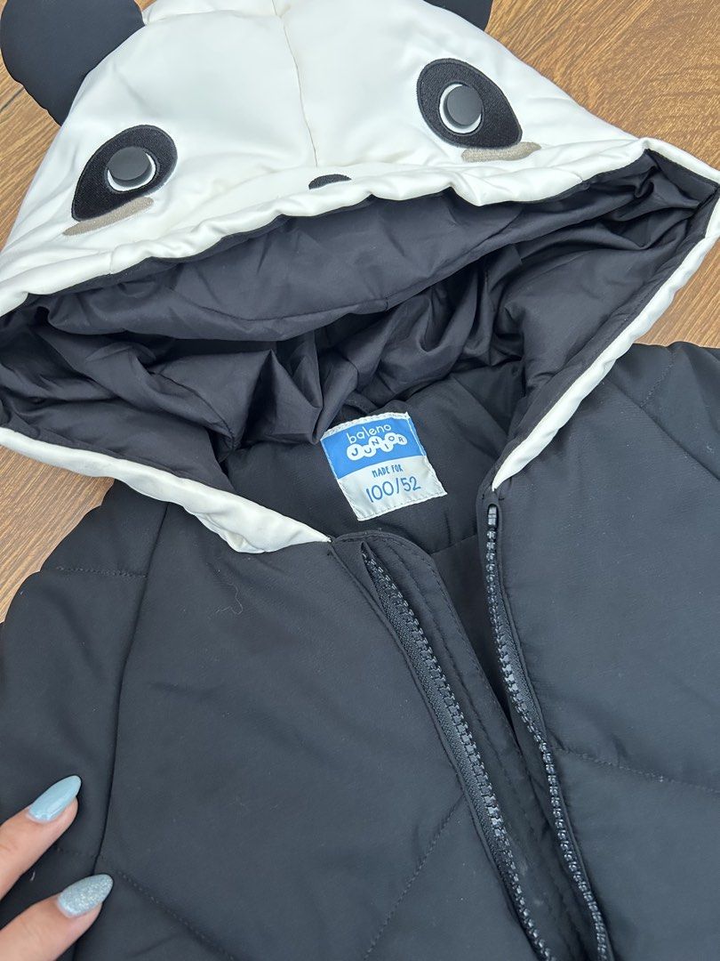 Baleno junior kids puffer panda jacket size 100 (Category: Babies & Kids Fashion) located in Angeles City. Submitted by TheAuthenticcorner2018 (Listing ID 1464985356, Image 3). Description: -no flaws -in good condition .