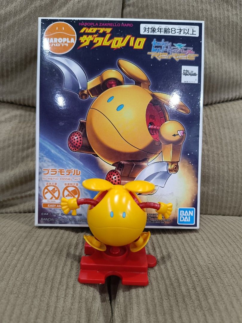 Bandai Haropla Zakrello Haro (Category: Gundam & Model Kits) located in Manila. Submitted by calvin3teri (Listing ID 1464989689, Image 1). Description: 400 Grab/Lalamove only ( buyer will book and shoulder fee ) MOP: Gcash .