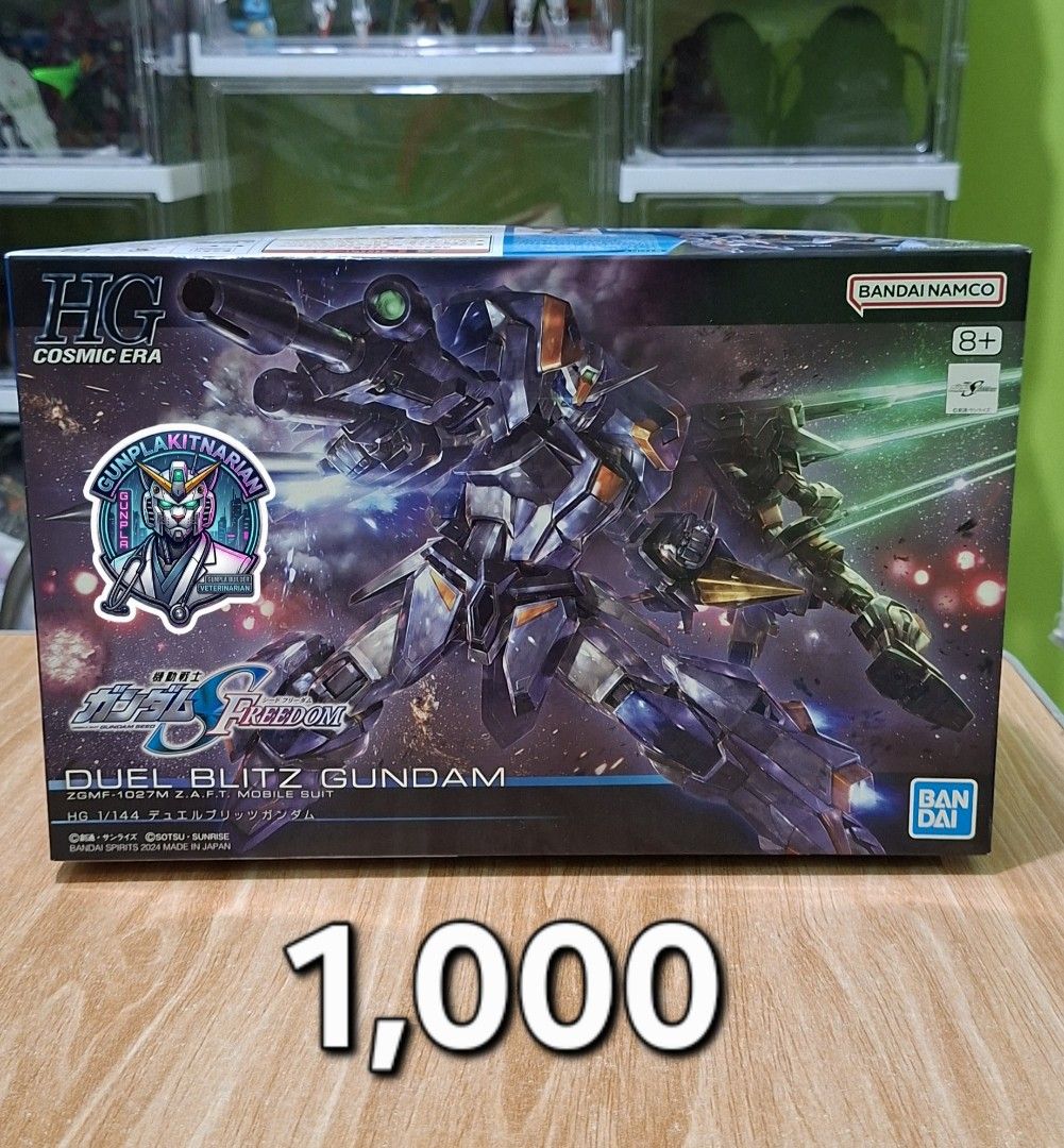 Bandai HG duel blitz (Category: Gundam & Model Kits) located in Santa Ignacia. Submitted by gunplakitnarian (Listing ID 1465143031, Image 1). Description: Pick up: Malacampa, Camiling Tarlac Meet up: SM tarlac (+100), Sta. Ignacia public market (+30), Camiling Centro (+50). Can ship Nationwide Via J&T (shipping fee will be shouldered by buyer) No COD Mode of payment: Gcash/ Gotyme/ BDO Bank Transfer/ CASH(ONLY FOR PICK UP/MEET UP) First to Pay Ba