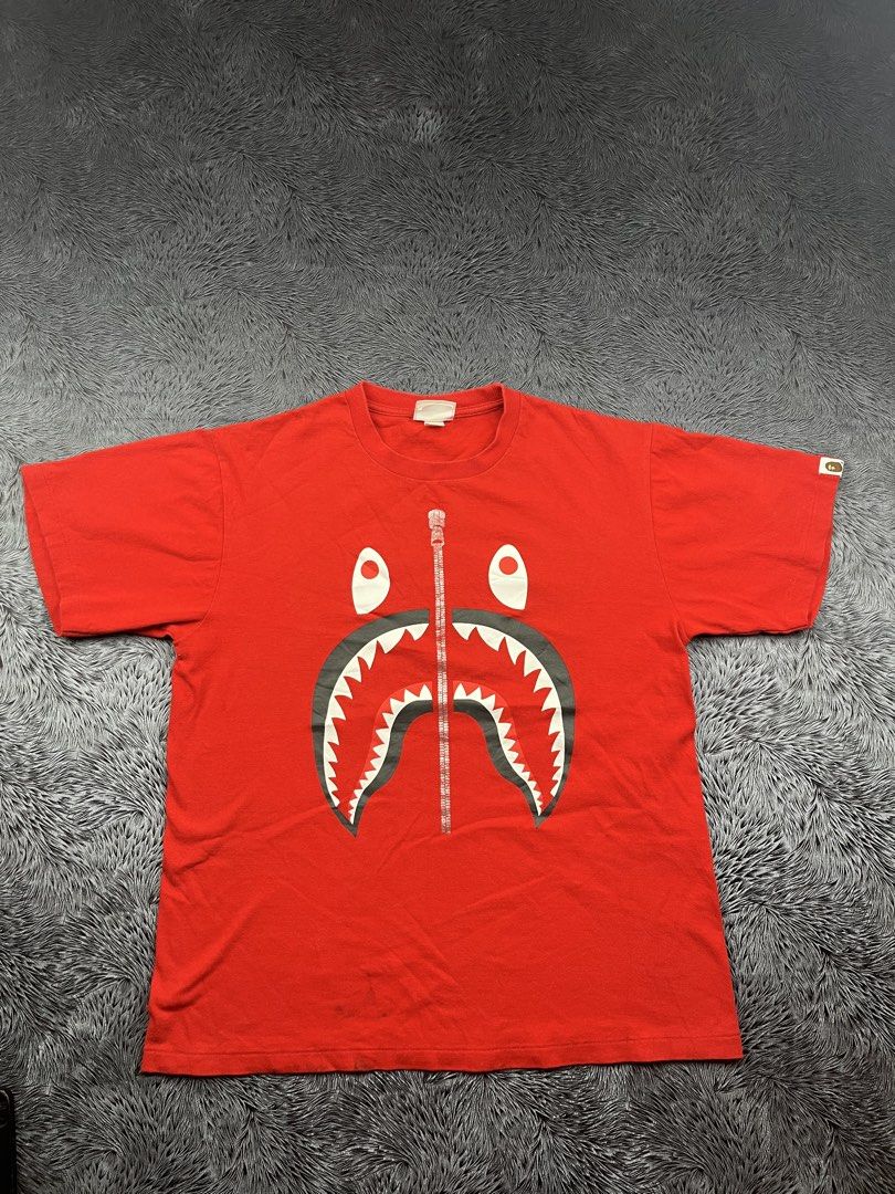 Bape shark shirt (Category: Tshirts & Polo Shirts ) located in Iloilo. Submitted by thefilthythrift (Listing ID 1465146206, Image 1). Description: .