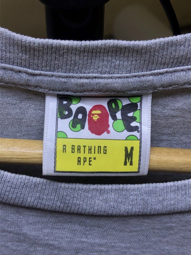 BAPE URSUS SKULL GENERAL TEE (Category: Activewear) located in Caloocan City. Submitted by nothin2somethingallery (Listing ID 1465005385, Image 3). Description: Bape Ursus Skull General Tee 19.5/25.5 | CR 9/10 GoodCondi | Sign of usage ₱750🏷️ Binangonan Rizal📍 .