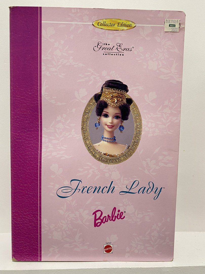 Barbie French Lady (Category: Kids Toys) located in Las Pinas. Submitted by sherylandmargaux (Listing ID 1465021738, Image 1). Description: PLEASE READ BEFORE MAKING AN OFFER • Make an offer only if you’re sure and ready to buy. • Serious and reasonable offers only — no lowballers. • Please be respectful and ask all questions before offering. • Prices reflect rarity, purchase cost, taxes, and US shipping/import costs. FIRM OFFER POLICY: Once an o
