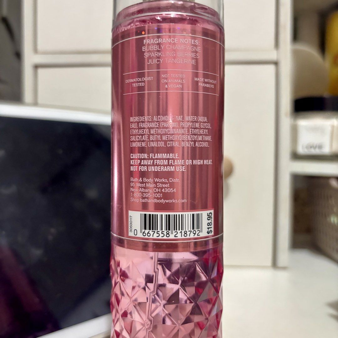 Bath and Body Champagne Toast (Category: Fragrance & Deodorants) located in Manila. Submitted by our2ndshoppe (Listing ID 1465038853, Image 2). Description: Brandnew Original.