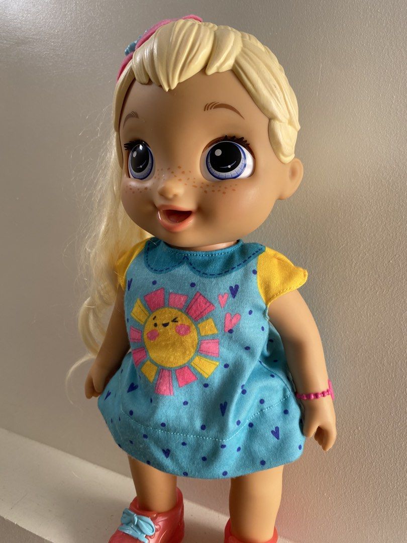 Hasbro Baby Alive Baby Grows Up interactive doll (Category: Kids Toys) located in Las Pinas. Submitted by sherylandmargaux (Listing ID 1465079296, Image 2). Description: PLEASE READ BEFORE MAKING AN OFFER • Make an offer only if you’re sure and ready to buy. • Serious and reasonable offers only — no lowballers. • Please be respectful and ask all questions before offering. • Prices reflect rarity, purchase cost, taxes, and US shipping/import costs