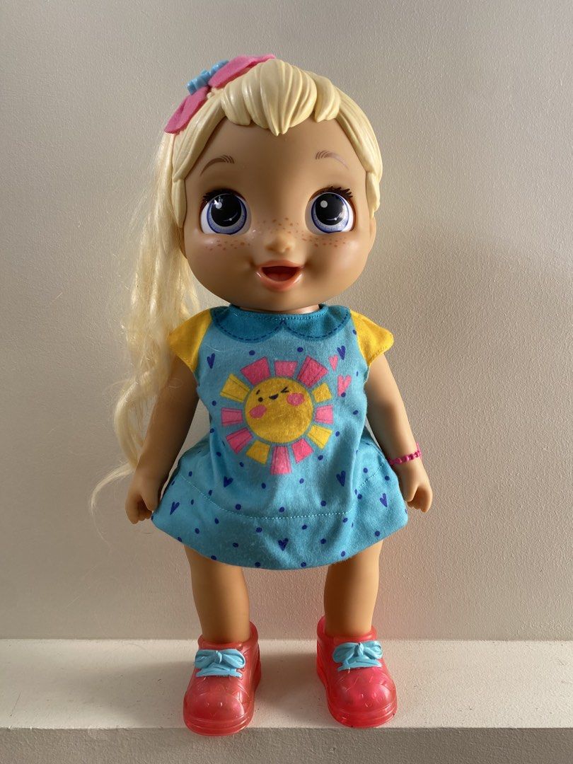 Hasbro Baby Alive Baby Grows Up interactive doll (Category: Kids Toys) located in Las Pinas. Submitted by sherylandmargaux (Listing ID 1465079296, Image 1). Description: PLEASE READ BEFORE MAKING AN OFFER • Make an offer only if you’re sure and ready to buy. • Serious and reasonable offers only — no lowballers. • Please be respectful and ask all questions before offering. • Prices reflect rarity, purchase cost, taxes, and US shipping/import costs