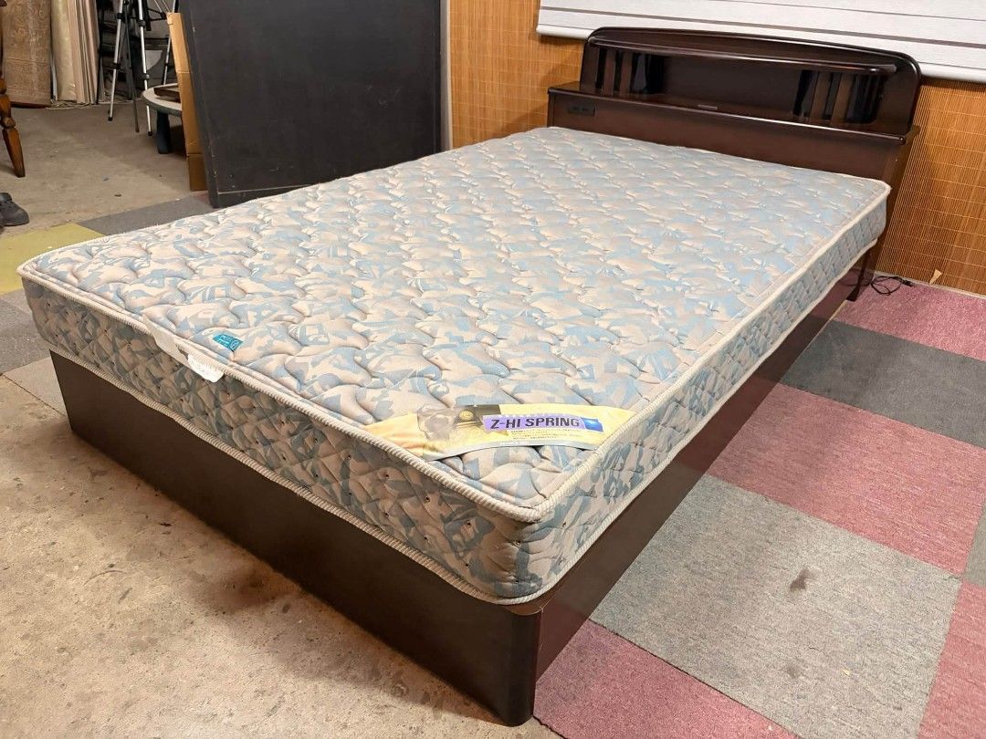 Bed Set semi double (Category: Bed Frames & Mattresses) located in Meycauayan. Submitted by marygracecasimiro (Listing ID 1465030629, Image 3). Description: FRANCEBED Elegant Semi-Double size Bedset BEST SIZE FOR COUPLES!!! MAKINIS!!! Power Extension Outlet for Phone Charging Collapsible Bedframe, Easy to Assemble Comfortable & Very Clean Mattress, Ready to Use *SEE VIDEO COMMENT Price : 14k ✅ Bedframe size 49 x 85 inches Mattress size 49 x 76 in