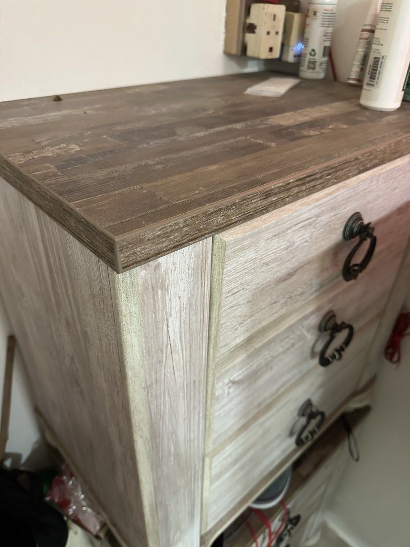 Bedside table (Category: Shelves, Cabinets & Racks) located in Singapore. Submitted by hector_sg (Listing ID 1465104529, Image 1). Description: Bedside table solid wood 60x40cm.