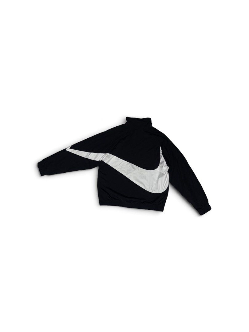 BIG SWOOSH NIKE WINDBREAKER (Category: Coats, Jackets and Outerwear) located in Caloocan City. Submitted by thriftnikylee (Listing ID 1465012025, Image 2). Description: LIKE NEW 2 pcs Available We can chat on facebook or ig for vouch and transaction Dm me .