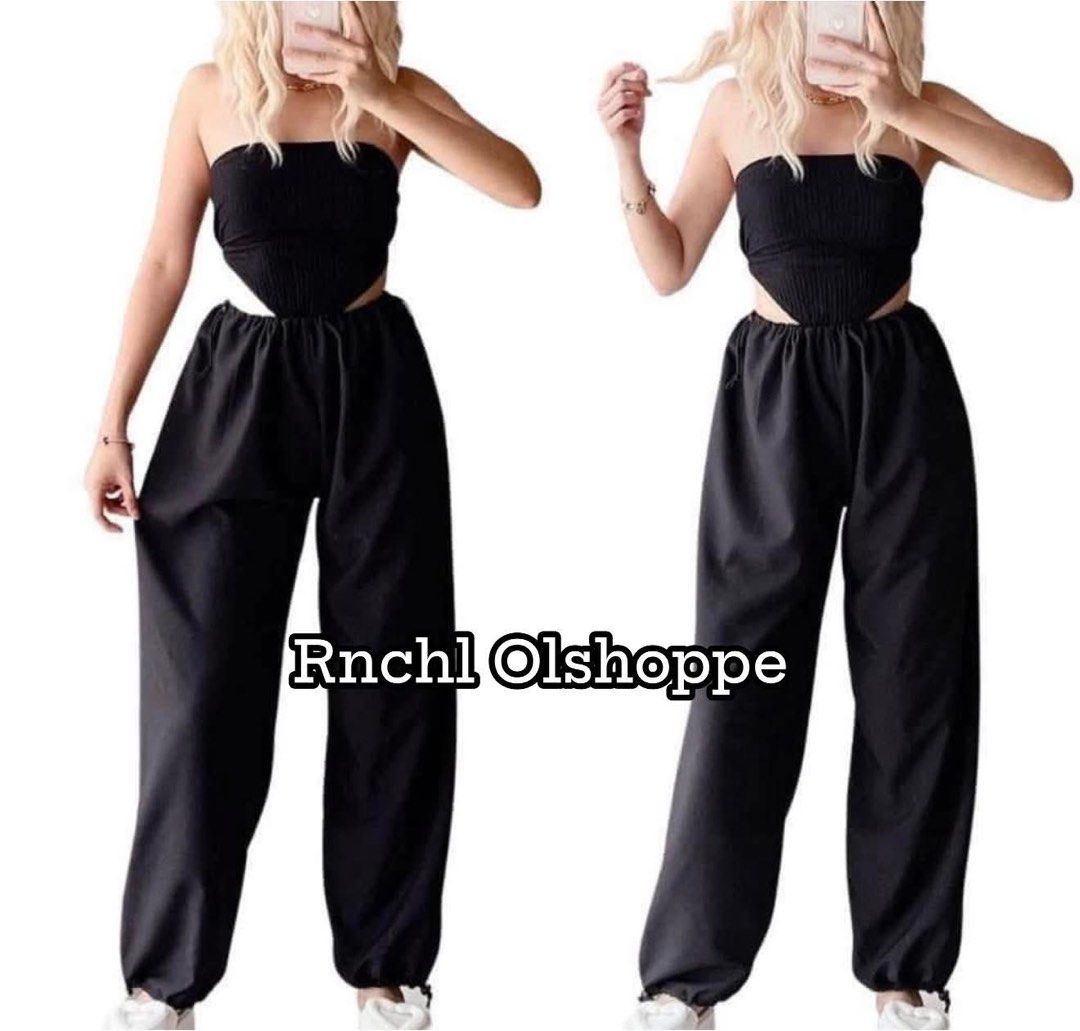Black Parachute Pants (Category: Other Bottoms) located in Davao. Submitted by rnchl_olshoppe (Listing ID 1464984303, Image 1). Description: .