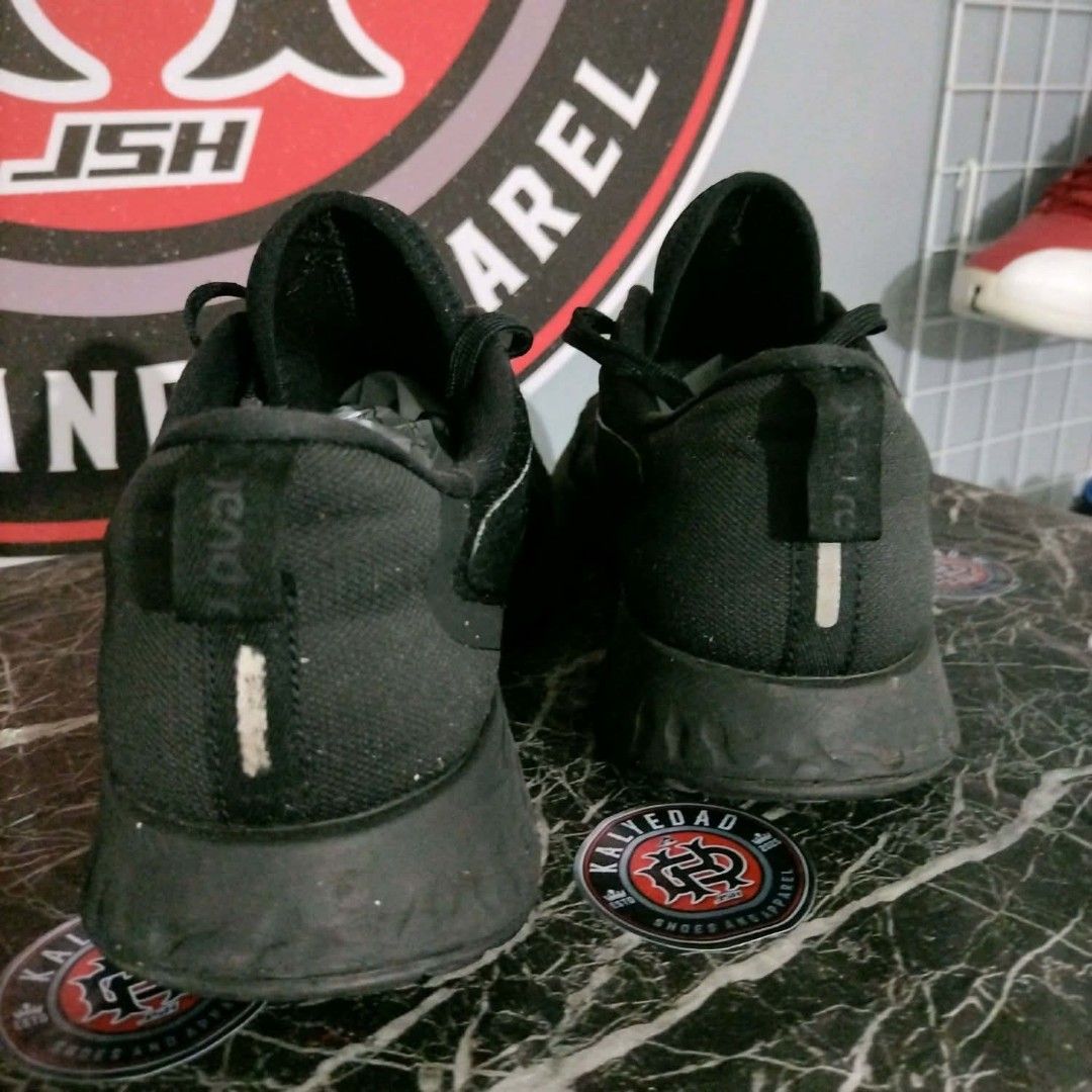 black Nike Legend React running shoes (Category: Sneakers) located in Quezon City. Submitted by kalyedadshoesandapparel (Listing ID 1465005240, Image 2). Description: .