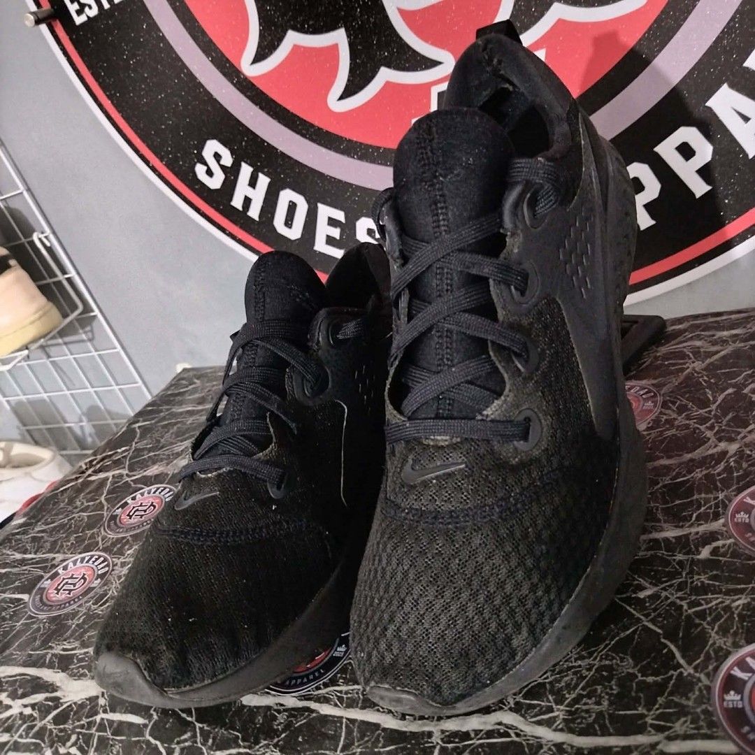 black Nike Legend React running shoes (Category: Sneakers) located in Quezon City. Submitted by kalyedadshoesandapparel (Listing ID 1465005240, Image 3). Description: .