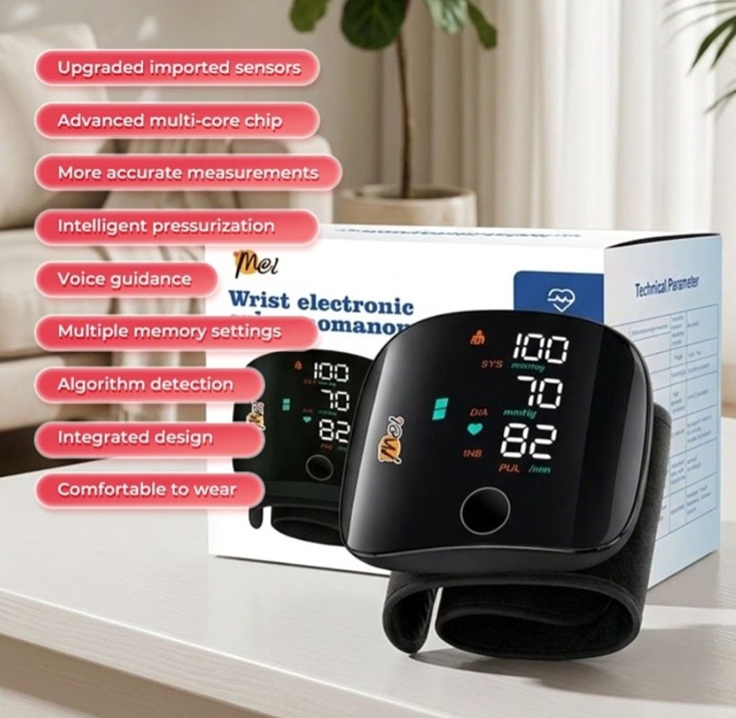 Blodd Pressure Wrist Style / Arm Style (Category: Medical Supplies & Tools) located in Valenzuela. Submitted by shesstore (Listing ID 1465012823, Image 2). Description: 💯 Check out our brand-new and tested Onhand! 👋 **Prices:** - Wrist Style: ₱380 - Arm Style: ₱299 Feel free to PM us for any inquiries!.