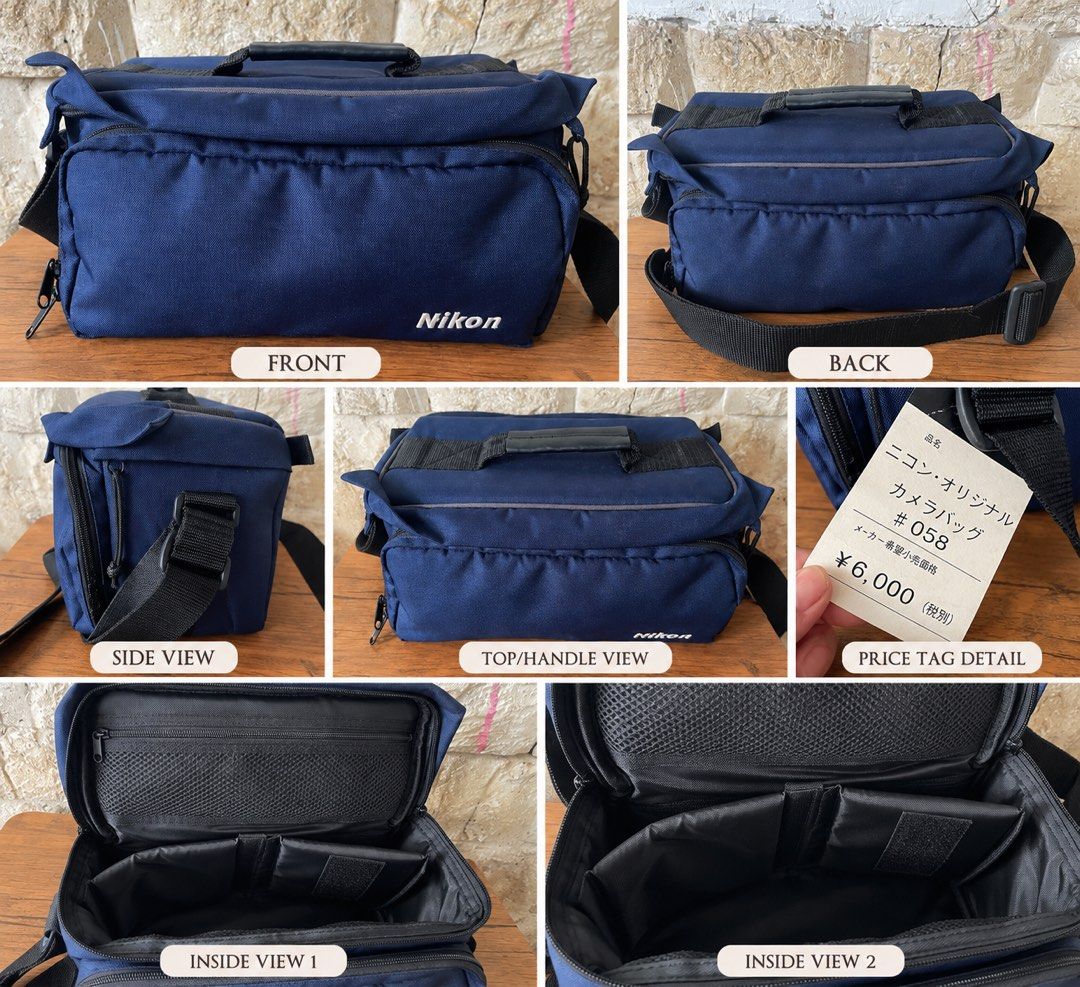 blue Nikon Original Camera Bag L6x12 (Category: Camera Bags & Carriers) located in San Fernando. Submitted by dntjapansurpluselyu (Listing ID 1465079266, Image 1). Description: .