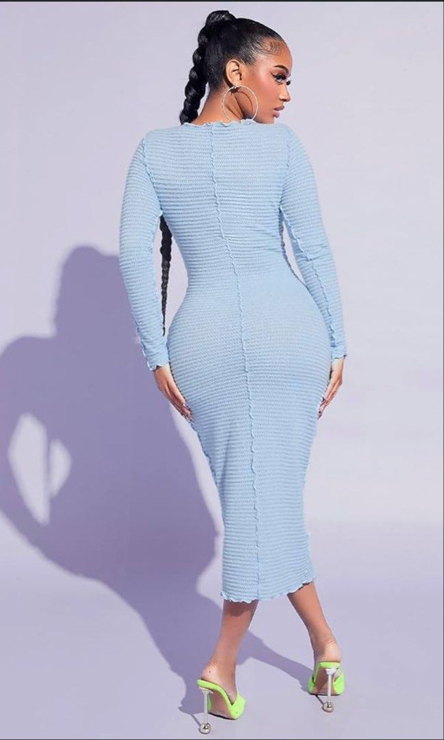 Blue Shein Dress (Category: Dresses) located in Quezon City. Submitted by trishamaeg (Listing ID 1464993086, Image 3). Description: .