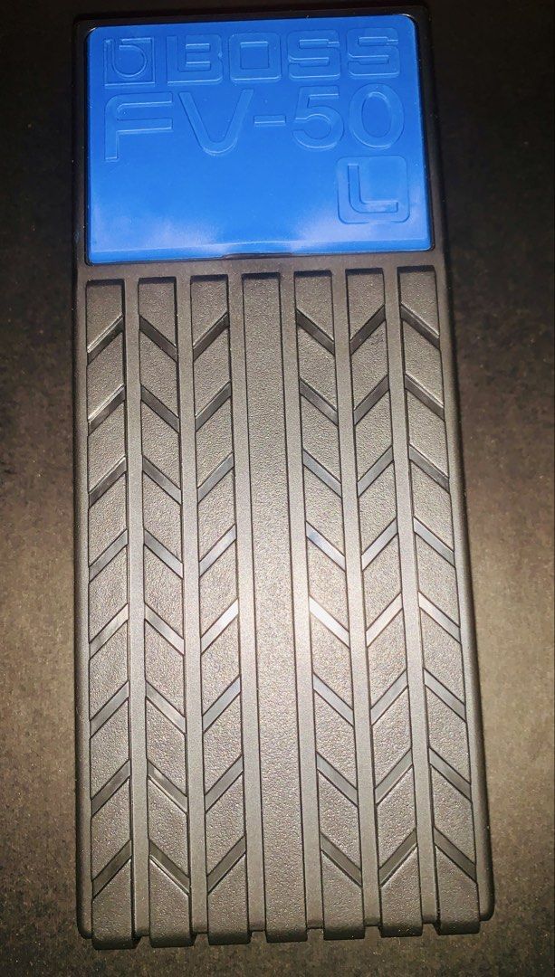 Boss FV-50L Volume Pedal (Category: Music Accessories) located in Quezon City. Submitted by geeceet (Listing ID 1465015762, Image 1). Description: Boss FV-50L Stereo Volume Pedal I am the FIRST OWNER of this pedal. It has been exceptionally cared for, used only 2 times at most in a clean home environment and functions like new. [CONDITION & PERFORMANCE] • Studio Use only. • Cosmetic condition is near-mint. The casing is incredibly clean with no s