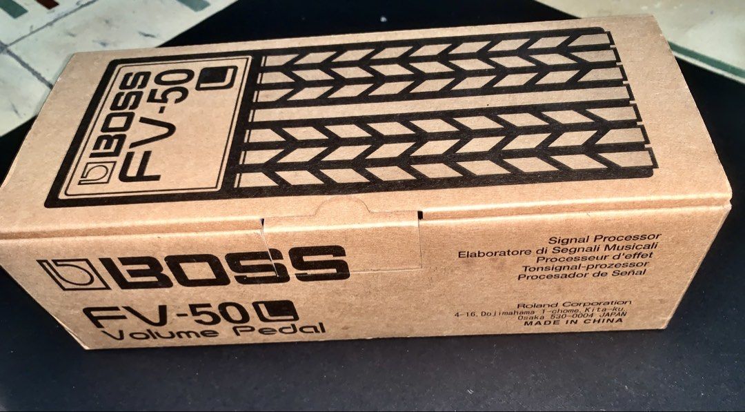 Boss FV-50L Volume Pedal (Category: Music Accessories) located in Quezon City. Submitted by geeceet (Listing ID 1465015762, Image 3). Description: Boss FV-50L Stereo Volume Pedal I am the FIRST OWNER of this pedal. It has been exceptionally cared for, used only 2 times at most in a clean home environment and functions like new. [CONDITION & PERFORMANCE] • Studio Use only. • Cosmetic condition is near-mint. The casing is incredibly clean with no s